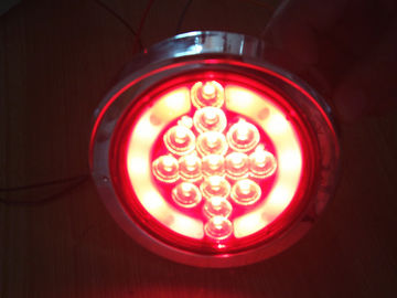 Runde Markierungs-Lampen des Anhänger-LKW-Licht-24V blinkende der Helligkeits-LED für LKW